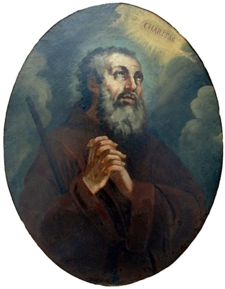 Scuola veneta del XVIII secolo — San Francesco